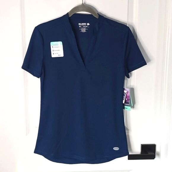 Reel Legends Poseiden Blue Freeline Performance Short Sleeve Top - Size XS - Picture 1 of 11